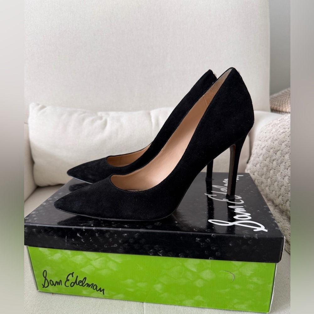 Sam Edelman Hazel Pumps Excellent Condition! Black 7.5